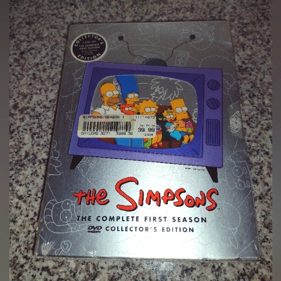 The Simpson's (The Complete First Season) DVD Collector's Edit. SEALED NEW. - Picture 1 of 5